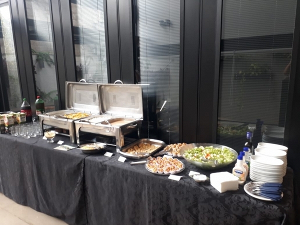 Buffet de Almoço em Empresa Res. Jardim Florencia - Buffet de Almoço para Treinamento Corporativo