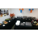 almoço para eventos empresariais Vila Rio Branco