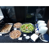 buffet de almoço em empresa preço Retiro