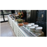 buffet de almoço para evento empresarial Jardim Tannus