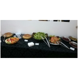 buffet de almoço para treinamento corporativo preço Bairro do Poste