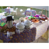 buffet de coffee break junina barato Parque Maria Helena