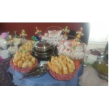 buffet de coffee break junina Samambaia