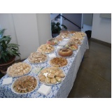 buffet de coffee break para evento preço Notre Dame