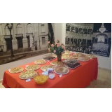 buffet de coffee break para palestra em sp Vila Marlene