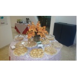 buffet de coffee break para palestra preço Parque do Colégio