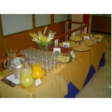 buffet especializado em coffee break barato Eloy Chaves