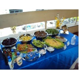 buffet para almoço de confraternização barato Jardim Nova Canudos