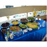 buffet para almoço de confraternização barato Colonia F. Comind