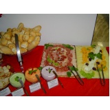 buffet para coquetel empresarial Casa Branca