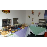 buffet para evento empresarial valor Chácaras Anhanguera