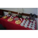 buffet para evento executivo Loteamento Claude de Barros Penteado