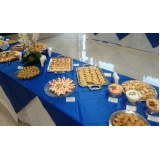 buffet de coquetel para evento