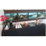 buffet para feira promocional preço Ponte São João
