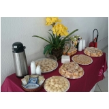 café da manhã para 50 pessoas Condomínio Vista Alegre