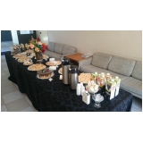 evento empresarial buffet executivo preço Pracatu