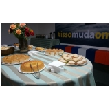 evento empresarial buffet preço São Marcos