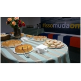 evento empresarial buffet preço Jardim Santa Rosa