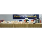 onde encontrar buffet para evento em empresa Jardim Merci II