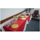 quanto custa banqueteria para eventos Residencial Burato