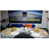 quanto custa coquetel para 100 pessoas Portal do Paraíso II