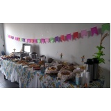 serviço de buffet para festa empresarial Jardim Tarumã